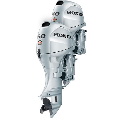 Motor fueraborda - BF40 - Honda Marine - gasolina / para embarcación de recreo / refrigerado por agua