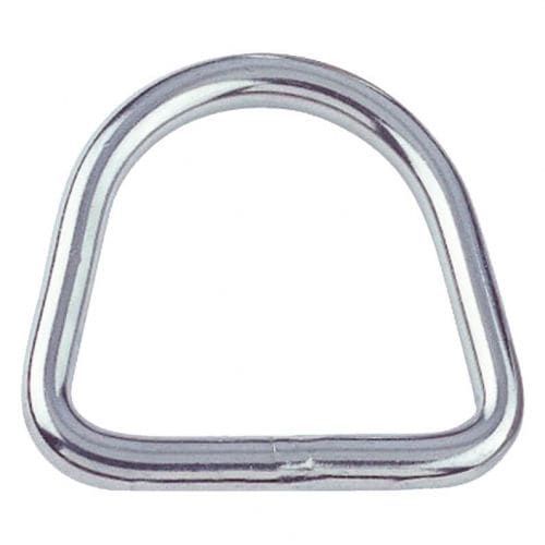 Anillo para velero - Dee  - MPI-INOX - en forma de D / Ø máx. cabo: 8 mm