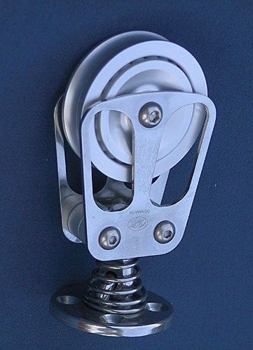Polea simple - 710705 - OH MARINE EQUIPMENT - vertical / Ø máx. cabo: 14 mm / para velero