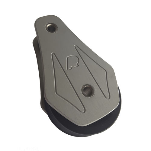 Polea simple - B6 series - RUTGERSON - de pie de mástil / con cojinetes lisos / Ø máx. cabo: 14 mm