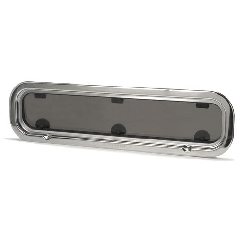 Portillo rectangular - A2320-190CH - RUTGERSON - para barco / abrible / con bordes redondeados
