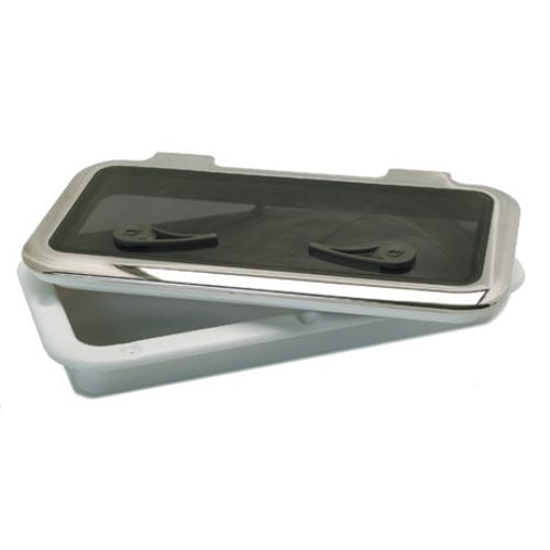 Escotilla para barco - H0211-5203 - RUTGERSON - rectangular / abrible / con bordes redondeados