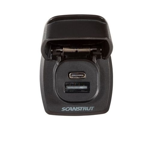 Puerto USB para barco - SC-USB-F4 - Scanstrut - resistente al agua