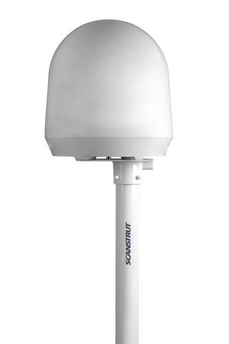 Soporte de antena marino - SC105 - Scanstrut - Satcom / aluminio / poste