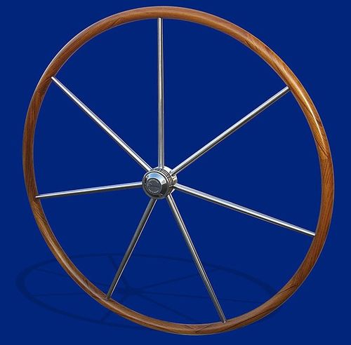 Rueda de timón para velero - WHS series - Jefa - de teca