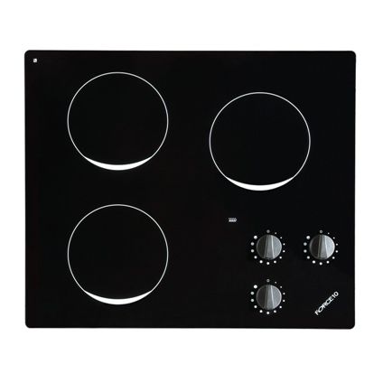 Placa de cocina eléctrica - TRINIDAD - Eno - para barco / 3 quemadores / empotrable