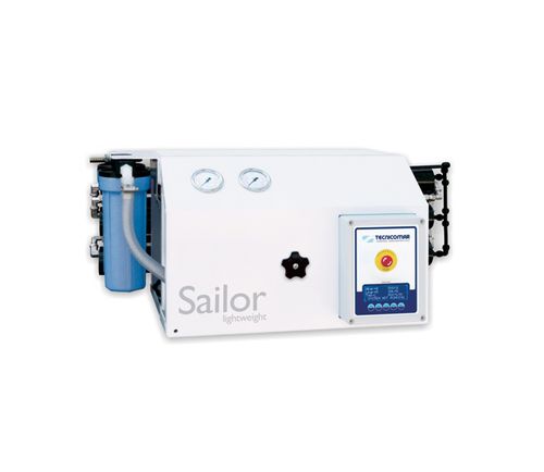 Desalinizador para velero - SAILOR COMPACT - Tecnicomar - de ósmosis inversa / 380 V / compacto