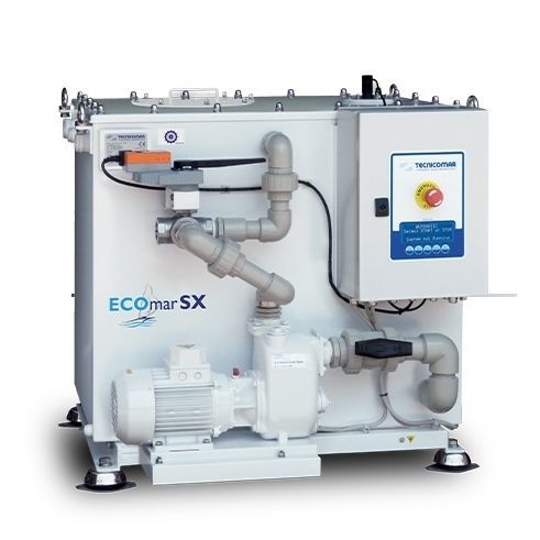 Sistema de tratamiento aguas residuales - Ecomar SX series - Tecnicomar - para barco / automático