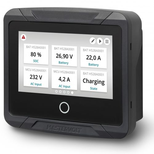 Pantalla para barco - EasyView 5 - Mastervolt - de control / táctil / estanca