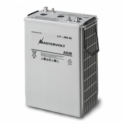 Batería marina - 6100 series  - Mastervolt - 6V / AGM