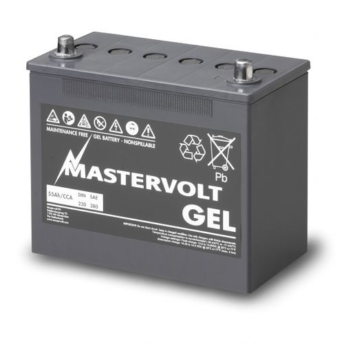 Batería marina - MVG 12 - Mastervolt - 12 V / de gel