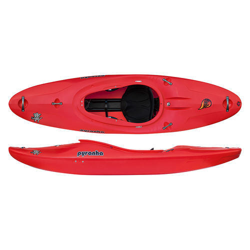 Kayak de ríos - Burn III - Pyranha - para adulto / 1 plaza / rojo