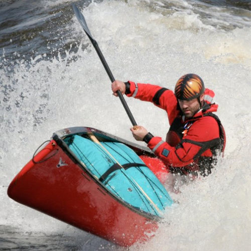 Canoa de aguas bravas - PROSPECTOR 15' - Nova Craft - para 2 personas / de fibra de vidrio