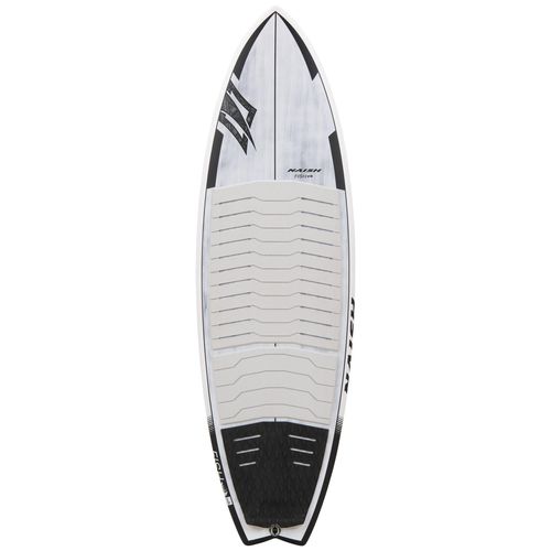 Tabla de kitesurf de wave - Fish - Naish Kiteboarding - tri fin