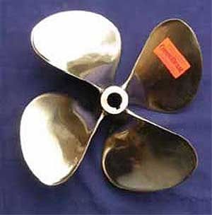Hélice para barco de deporte náutico - CompuThrust 4B - Austral Propeller - de paso fijo / eje de hélice / 4 palas