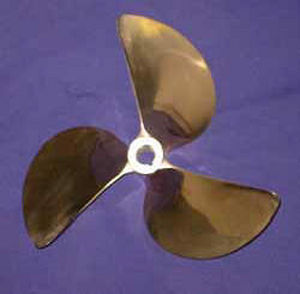 Hélice para barco de deporte náutico - Cleaver 3B - Austral Propeller - Skew / eje de hélice / 3 palas