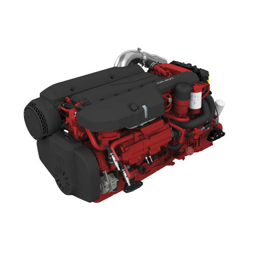 Motor intraborda - D8 - BUKH - diésel / para barco profesional / turbo