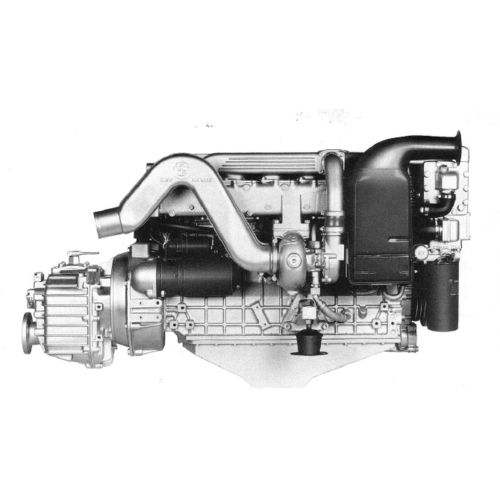 Motor intraborda - D150  - BMW Marine - diésel / para embarcación de recreo / turbo