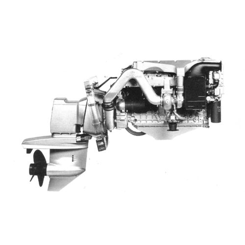 Motor stern-drive - D190 Z  - BMW Marine - diésel / para embarcación de recreo / turbo