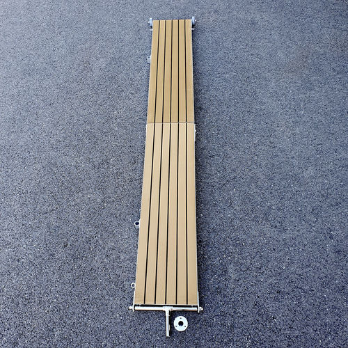 Pasarela para barco - STFPP-255MM - SEA TECH & FUN - SPADE - para yate / para velero / plegable
