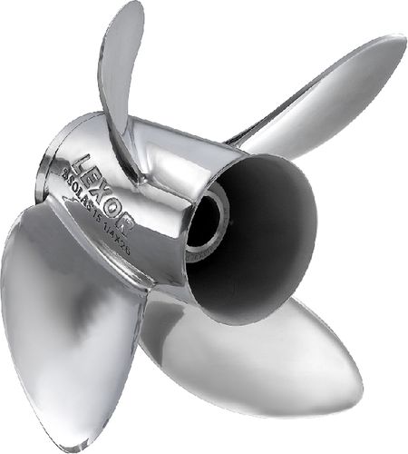 Hélice para barco - RUBEX LEXOR 4 - SOLAS Propellers - de paso fijo / fueraborda y stern-drive / 4 palas