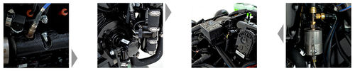Motor intraborda - RAPTOR 440 - Indmar - gasolina / para embarcación de recreo