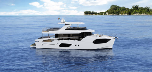 Yate a motor de crucero - NAVETTA 70 - Absolute Yachts - con fly / IPS / con 4 camarotes