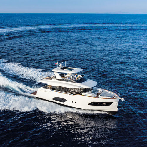 Yate a motor de crucero - NAVETTA 58 - Absolute Yachts - trawler / con fly / POD IPS