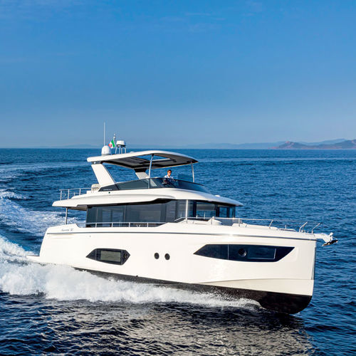 Yate a motor de crucero - NAVETTA 52 - Absolute Yachts - trawler / con fly / POD IPS