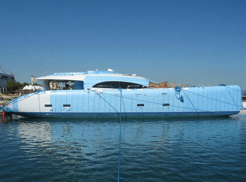 Catamarán - YOUNG 90 - Young Yacht Design - de crucero / con cockpit cerrado / a medida