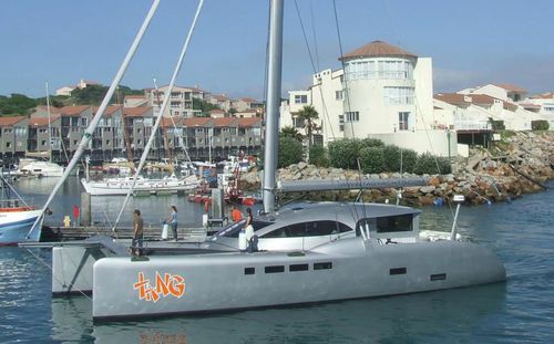 Yate de vela catamarán - TAG 60 - Young Yacht Design - de crucero / con deck saloon