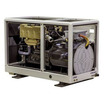 Grupo electrógeno para yate - PAGURO 22EK - Volpi Tecno Energia - diésel / para barco / insonorizado