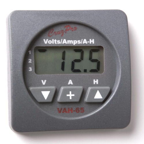 Panel de control para barco - VAH65 - Cruzpro - para batería