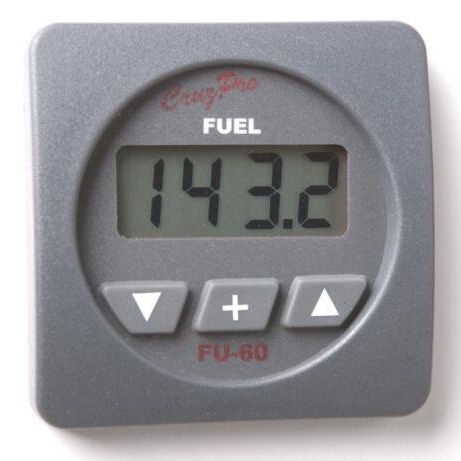 Indicador para barco - FU60 - Cruzpro - de nivel / digital / para depósito de combustible