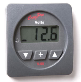 Voltímetro para barcos digital - V55 - Cruzpro