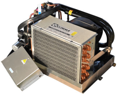 Sistema combinado para climatizador y calefacción para barco - Climma Compact - Veco SpA