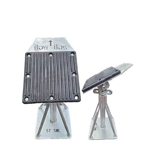 Pie de puesta en dique para barco - KB5  - The Yacht Leg & Cradle Co - ajustable / galvanizado