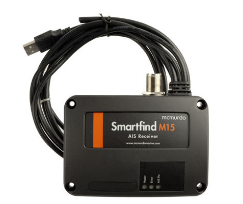 AIS para barco - SMARTFIND M15 - McMurdo - clase A / SART / receptor clase B