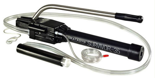 Desalinizador para barco - SURVIVOR 35 - Katadyn - de ósmosis inversa / manual