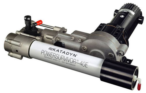 Desalinizador para barco - POWER SURVIVOR 40E /12 V - Katadyn - de ósmosis inversa / 12 V / 24 V