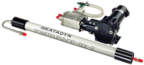 Desalinizador para barco - POWER SURVIVOR 80E /12 V - Katadyn - de recuperación de energía / 12 V / 24 V