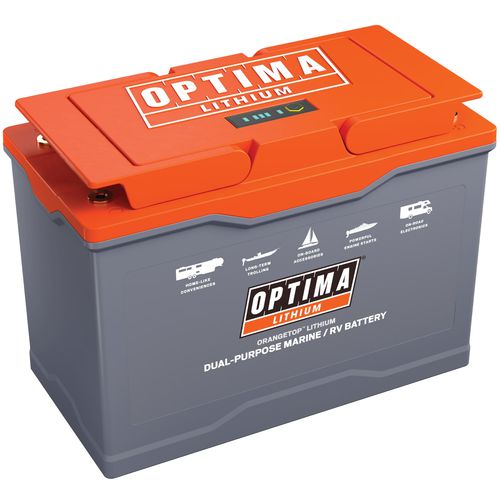 Batería marina - ORANGETOP™ Q31M-DP120 - Optima Batteries - 12,8 V / litio / de iones