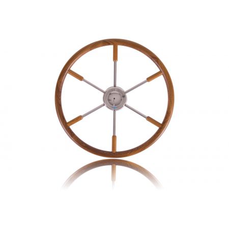 Volante para barco de motor de teca - 20 - Stazo marine equipment bv - clásico