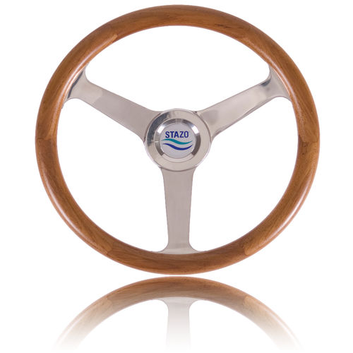 Volante para barco de motor de teca - 50 - Stazo marine equipment bv - de diseño