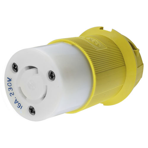 Enchufe estanco para pantalán - HBL316CRCX  - Hubbell Marine Electrical Products - hembra