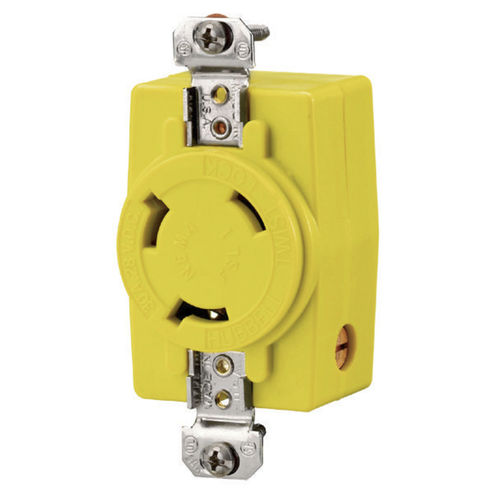 Enchufe estanco para barco - HBL328DCR - Hubbell Marine Electrical Products - hembra