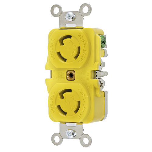 Enchufe para pantalán - HBL47CM00 - Hubbell Marine Electrical Products - hembra