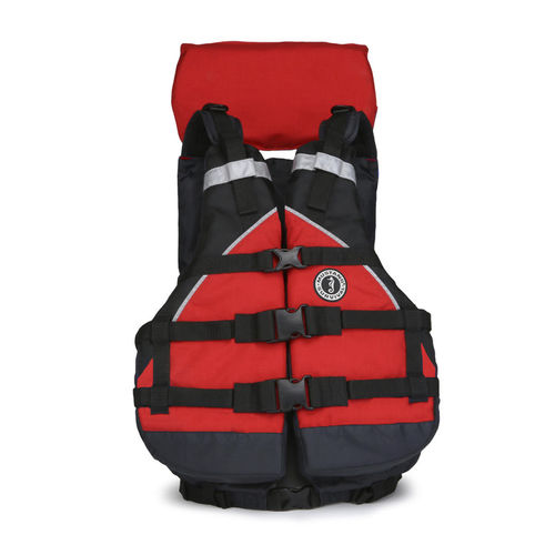 Chaleco de ayuda a la flotabilidad para deportes náuticos - MV9080  - Mustang Survival - para hombre / de espuma / rojo
