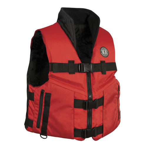 Chaleco de ayuda a la flotabilidad para la pesca - MV4626  - Mustang Survival - de uso profesional / para hombre / de espuma
