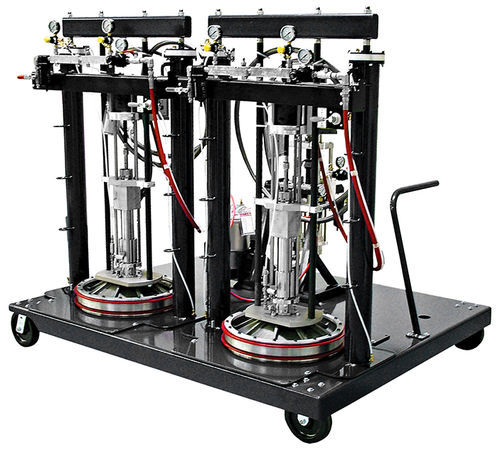 Máquina de proyección cola - 1:1 55-Gallon - Magnum Venus Products - móvil / para astillero naval